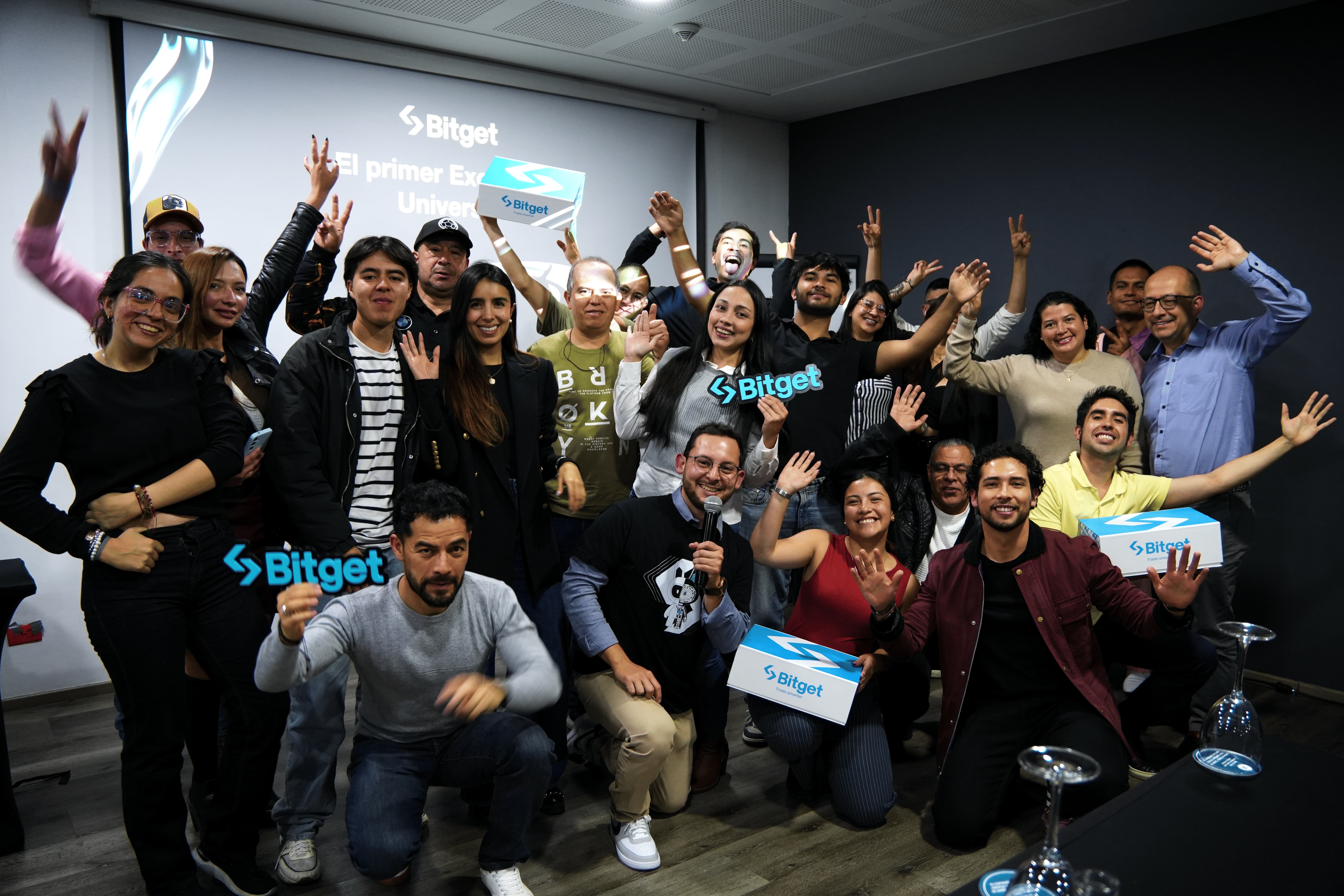 Taller Bitget Builder en Bogotá